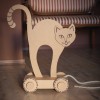Кошка Маша на колесиках